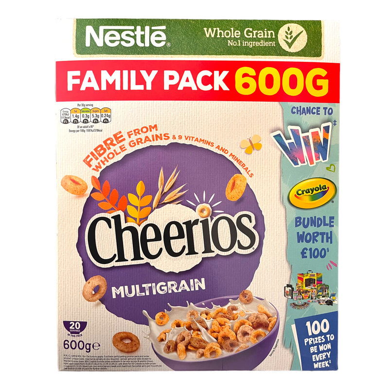 Nestle Cheerios Multigrain Family Pack 600g