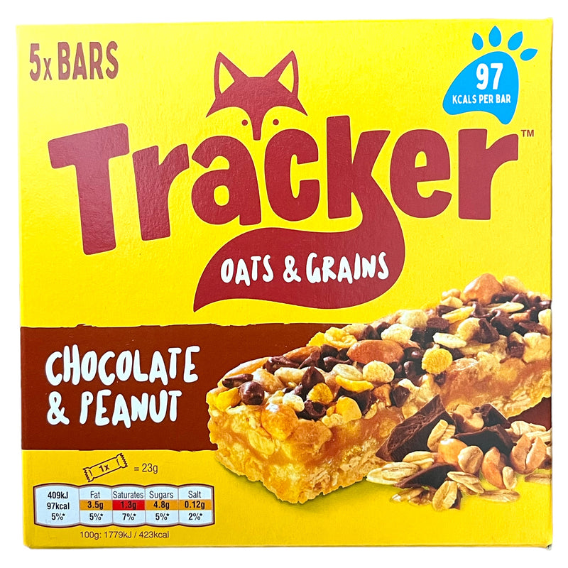 Tracker Oats & Grains Chocolate & Peanut 115g