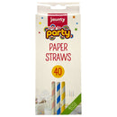 Jaunty 40 Paper Straws x 40