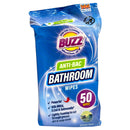 Buzz Anti-Bac Bathroom Ocean Surf Wipes 50pk