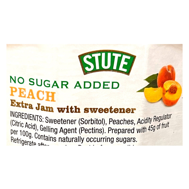 Stute Peach Extra Jam 430g