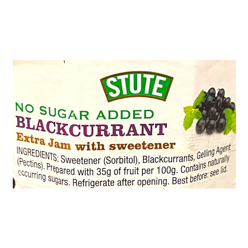 Stute Blackcurrant Extra Jam 430g