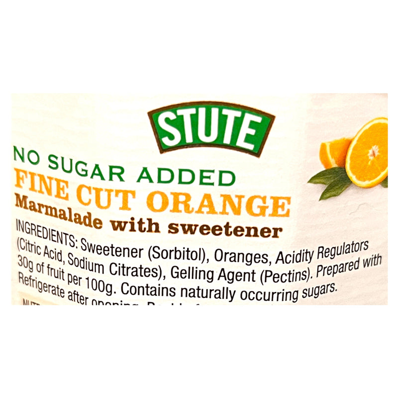 Stute Fine Cut Orange Marmalade 430g