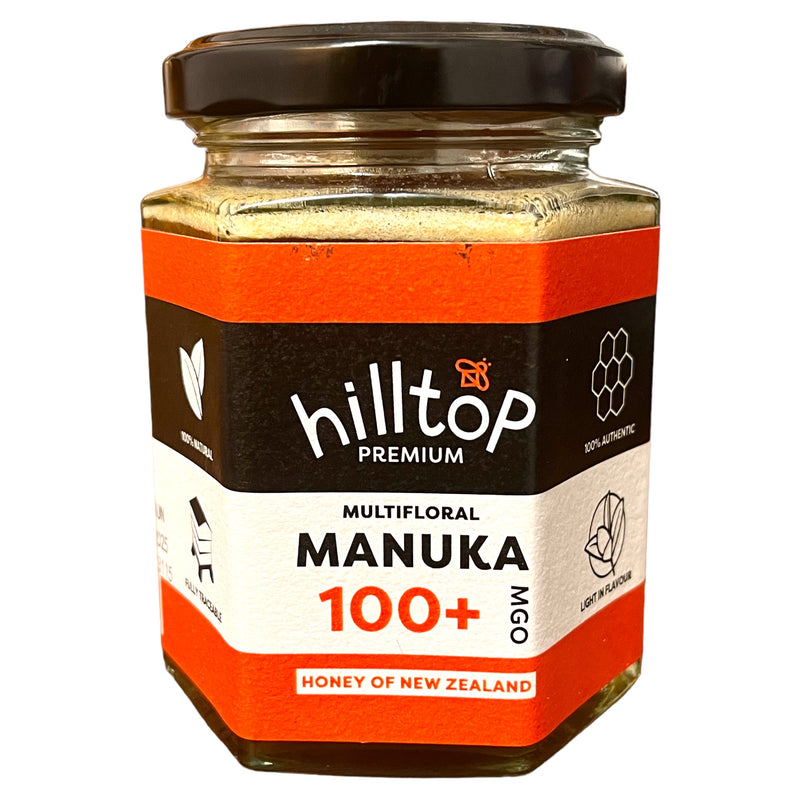 Hilltop Manuka 100+ Honey 225g