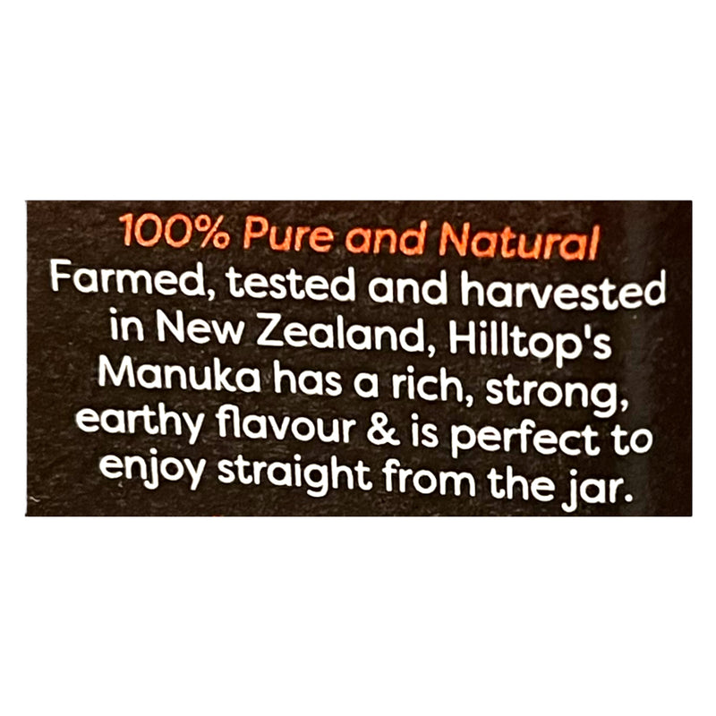 Hilltop Manuka 100+ Honey 225g