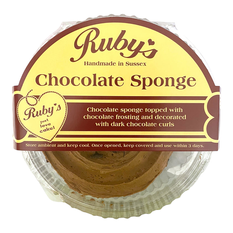 Ruby’s Chocolate Sponge Cake