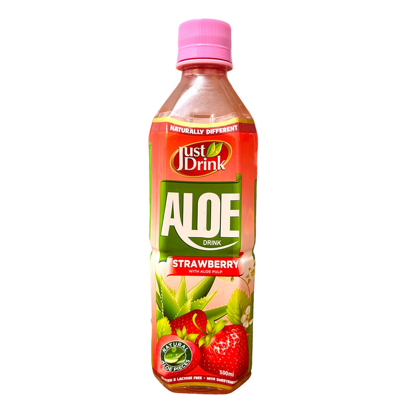 Just Drink Aloe Strawberry Drink 500ml