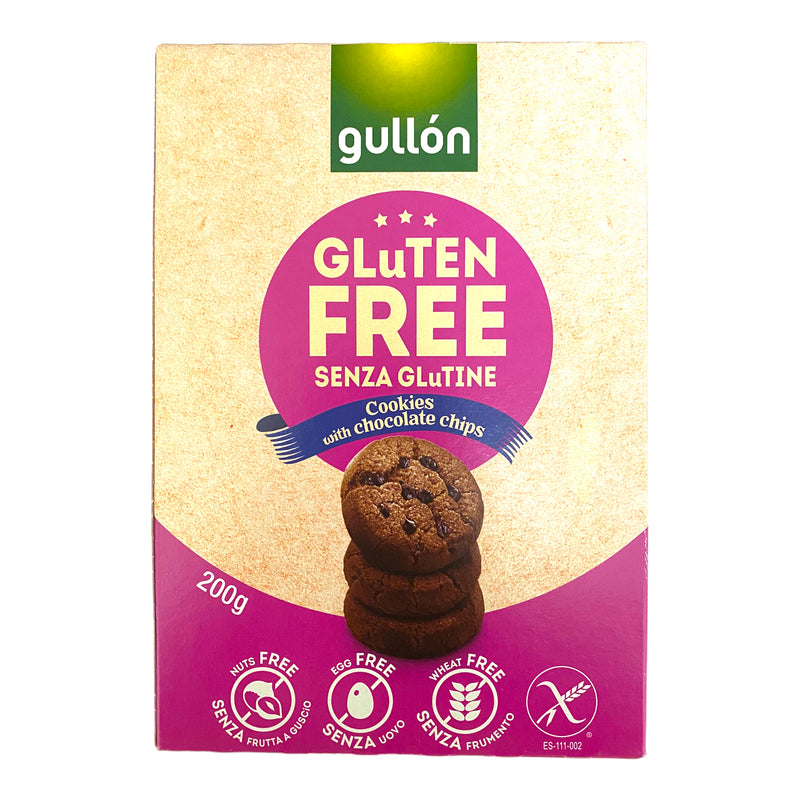 Gullon Gluten Free Chocolate Chip Cookies 200g