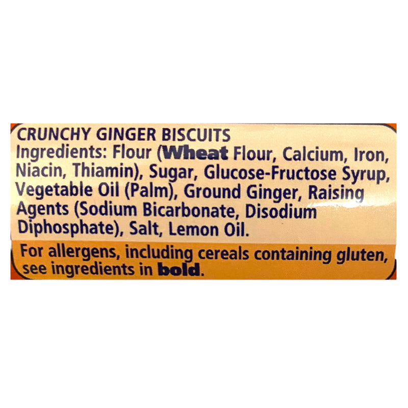 McVitie’s Tasties Ginger Nuts 300g