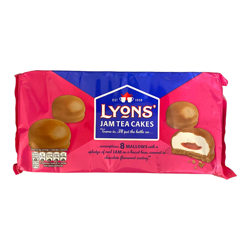 Lyons’ Jam Tea Cakes 100g