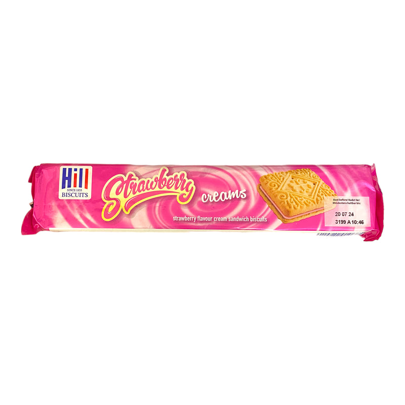 Hill Biscuits Strawberry Creams 150g