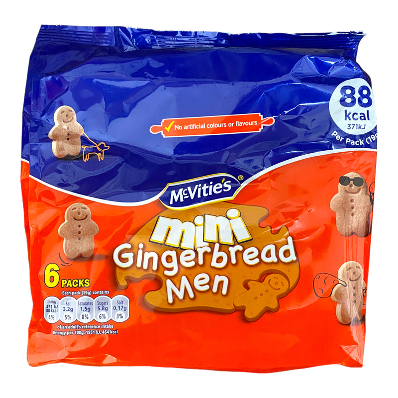 McVitie’s Mini Gingerbread Men 6pk