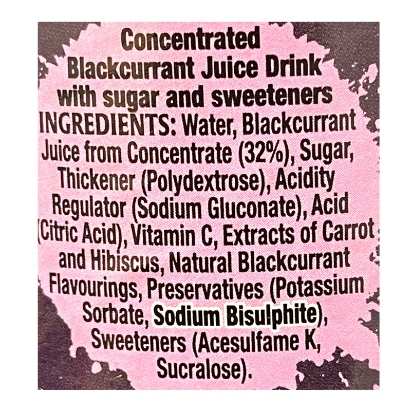 Ribena Blackcurrant 850ml