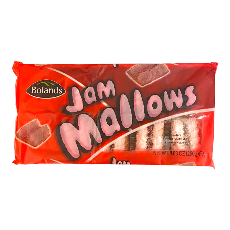 Bolands Jam Mallows 250g