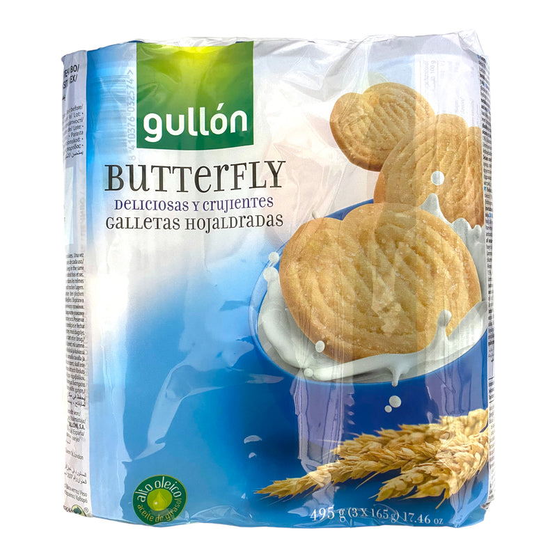 Gullon Butterfly Biscuits 3 x 165g
