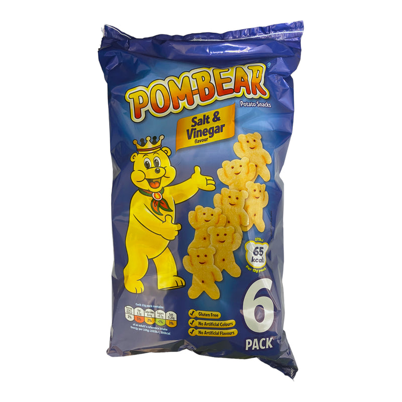 Pom-Bear Salt & Vinegar 6pk