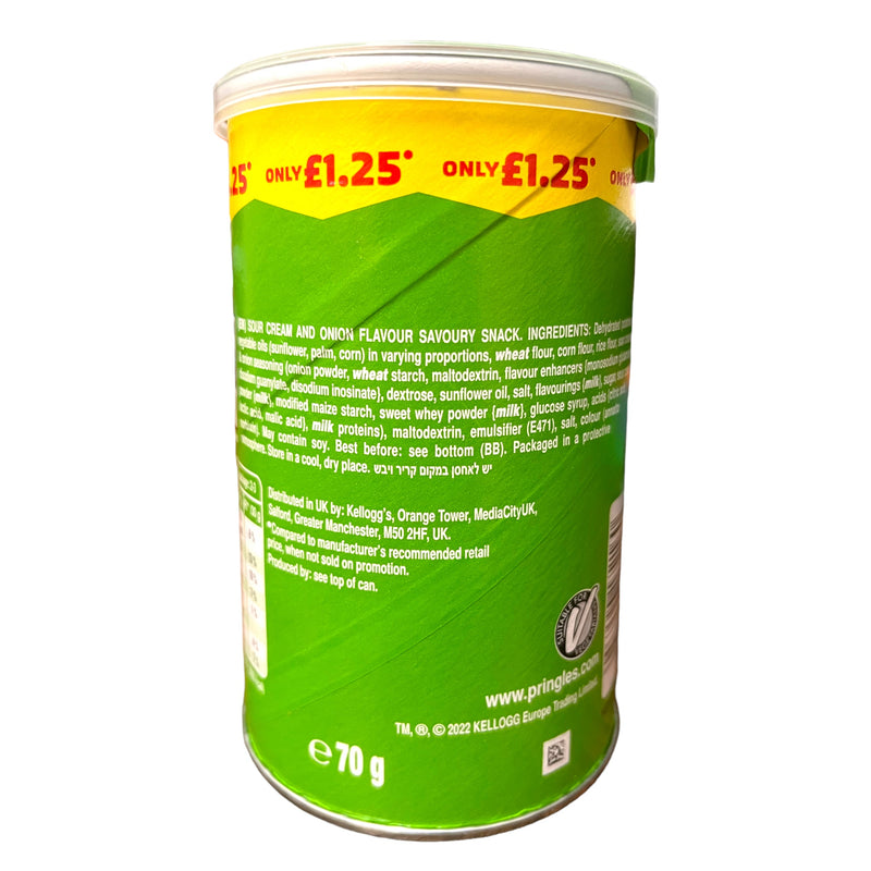 Pringles Sour Cream & Onion 70g