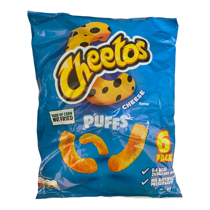 Cheetos Puffs Cheese Flavour 6pk