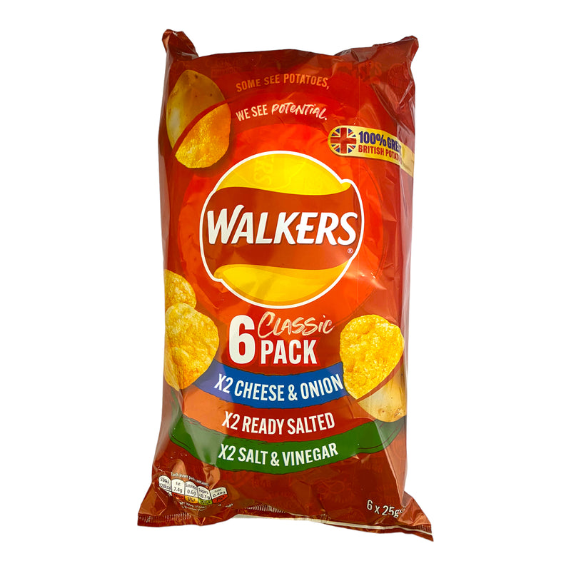 Walkers Classic 6pk