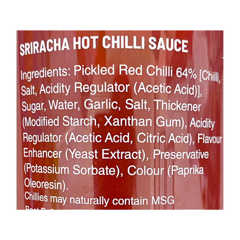 Thai Dragon Sriracha Hot Chilli Sauce 455ml