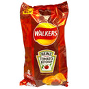 Walkers Heinz Tomato Ketchup Crisps 6pk