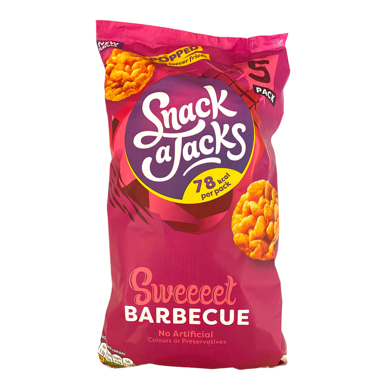 Snack A Jacks Sweet BBQ 5pk