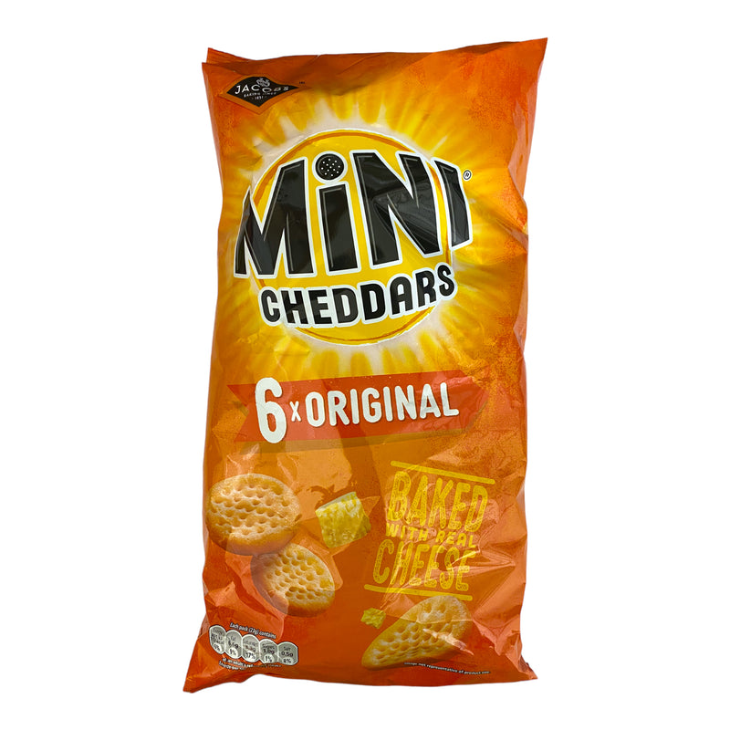 Jacob’s Mini Cheddars Original 6pk