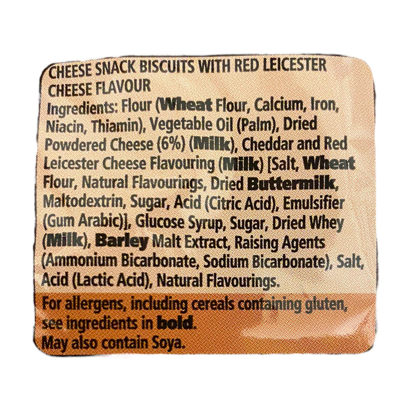 Jacob’s Mini Cheddars Red Leicester 6pk