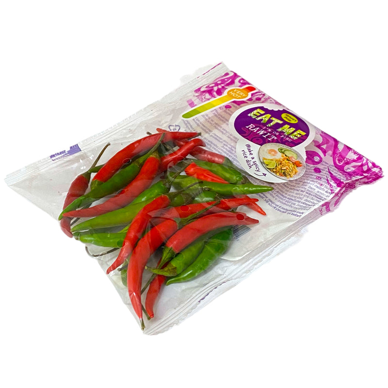 Small Chilli Pack Mixed Chillies - Pack 50g