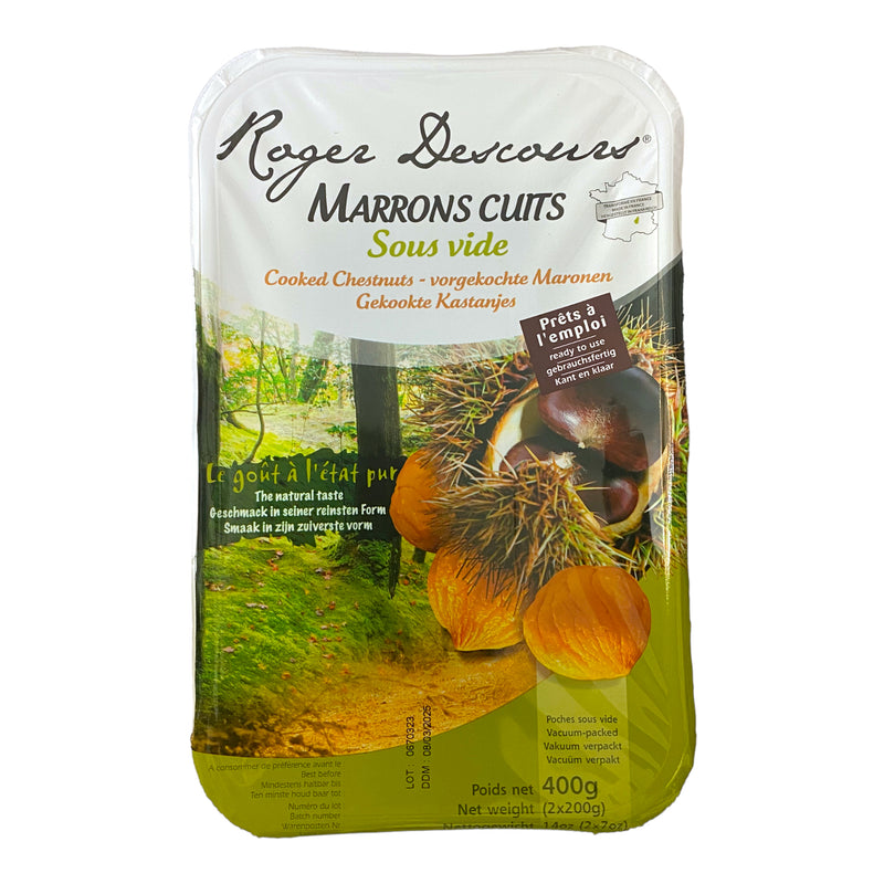 Marrons Cuits Cooked Chestnuts 400g