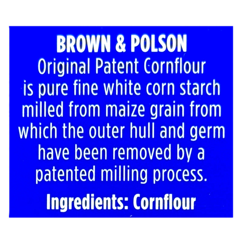 Brown & Polson Cornflour Gluten Free 250g