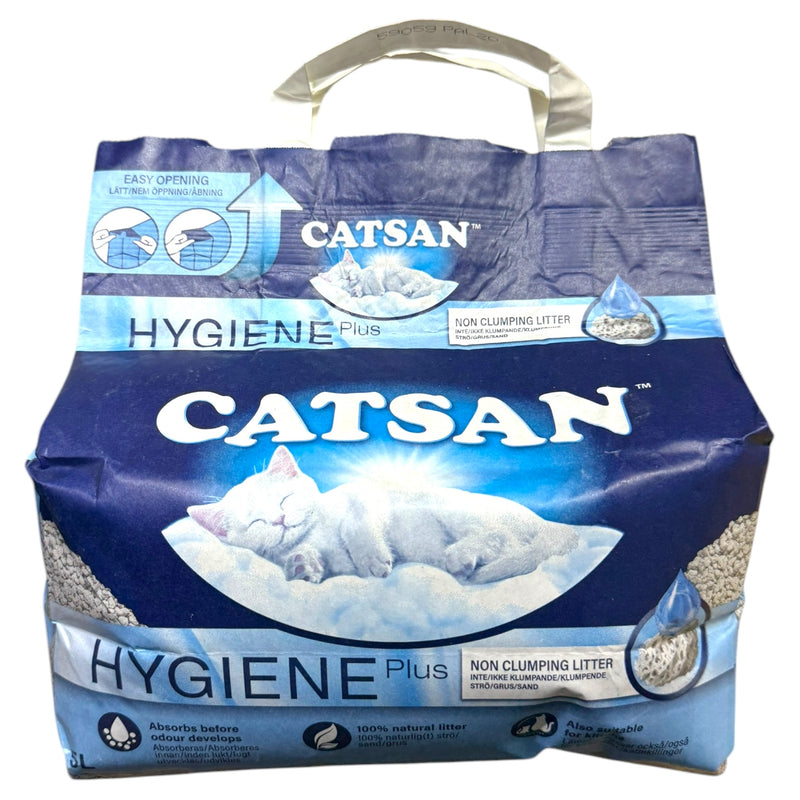 Catsan Hygiene Plus Non Clumping Litter 5L