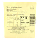 Sliced Wiltshire Gammon Ham 500g