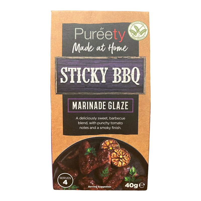 Puréety Sticky BBQ Marinade Glaze 40g