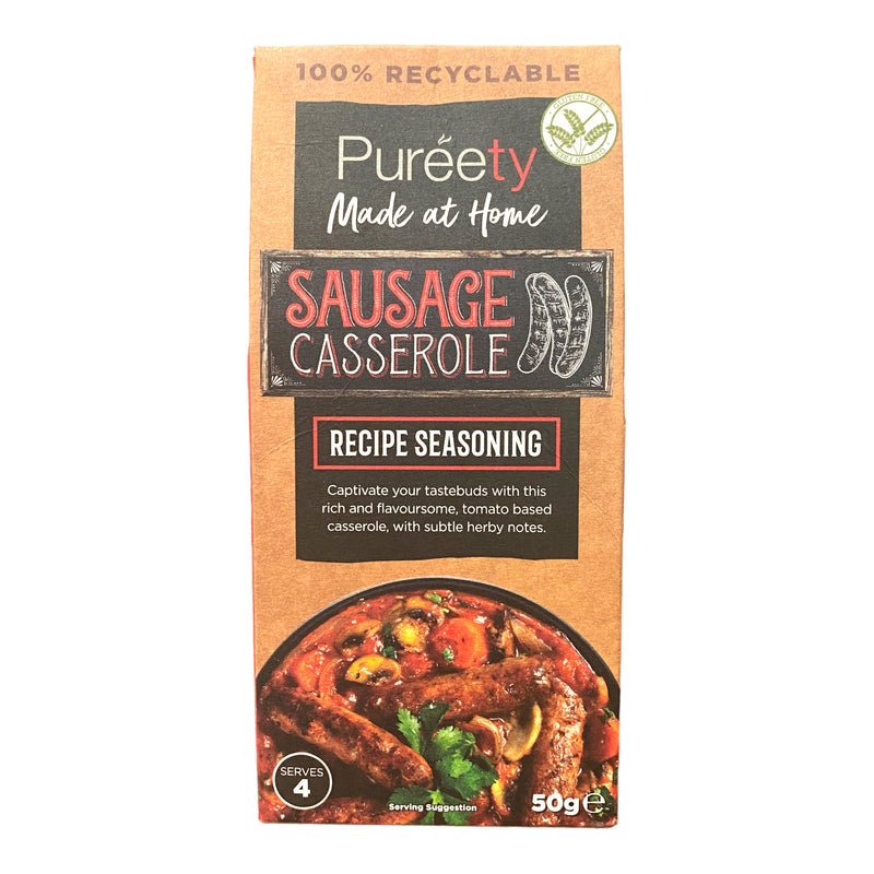 Puréety Sausage Casserole Recipe Seasoning 50g