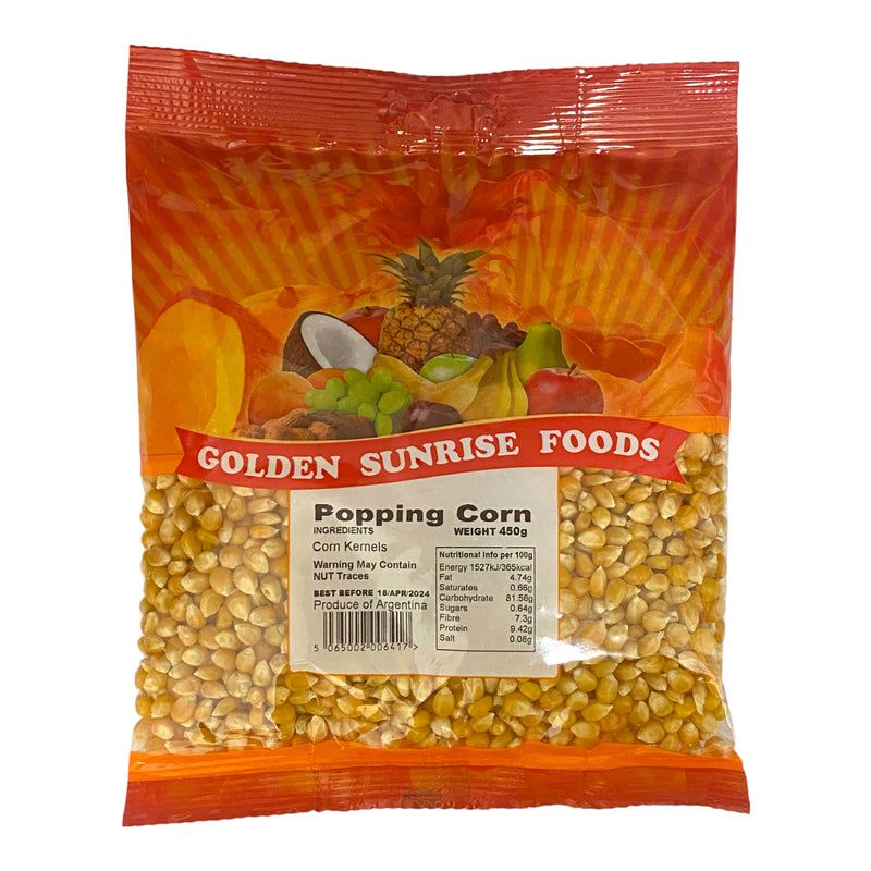 Golden Sunrise Foods Popping Corn 450g