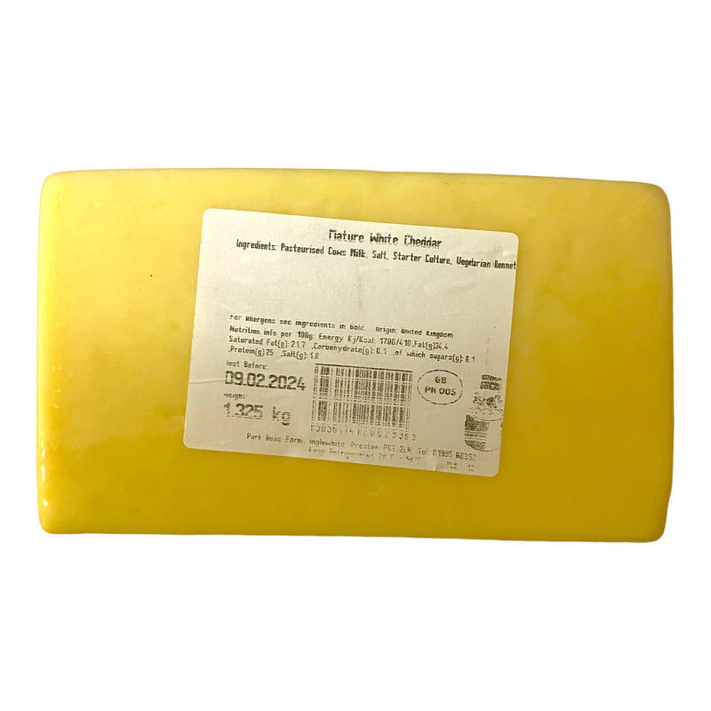 Mature White Cheddar 1kg