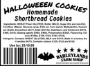 Halloween Homemade Shortbread Cookie x 1