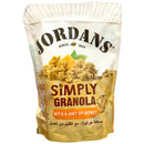 Jordans Simply Granola packaging with a hint of honey on a white background