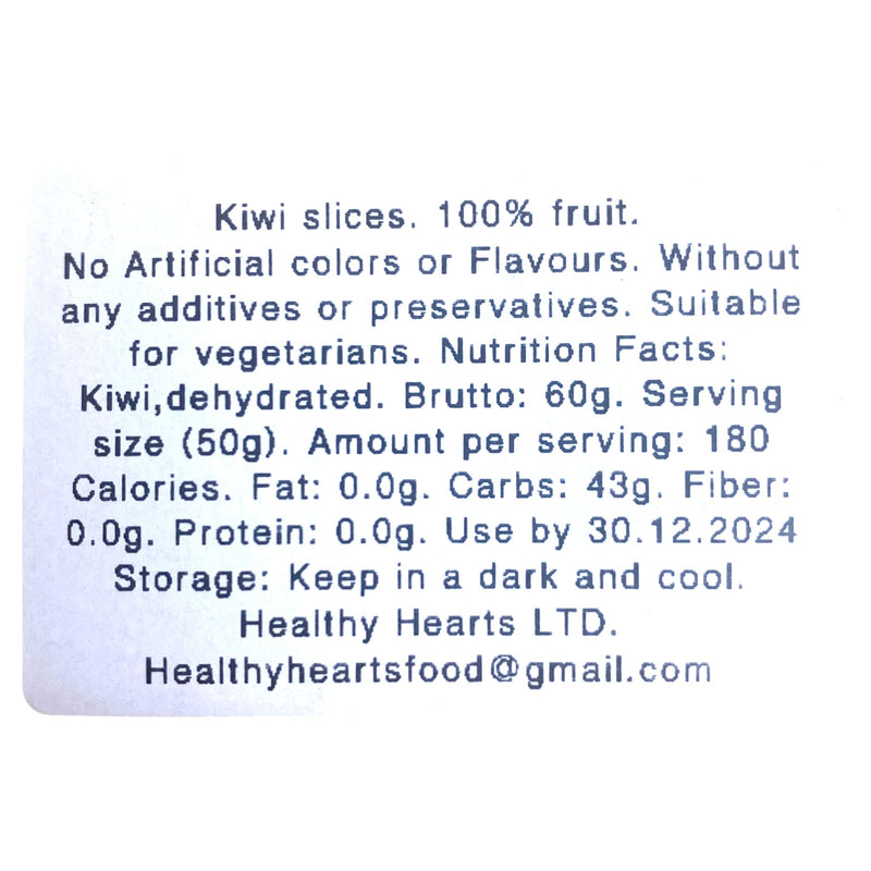Healthy Hearts Dried Kiwi Fruit 60g