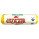 Royal Markets Lemon Scented Swing Bin Liners x 20