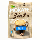 Mokate 3in1 Latte coffee package on a white background
