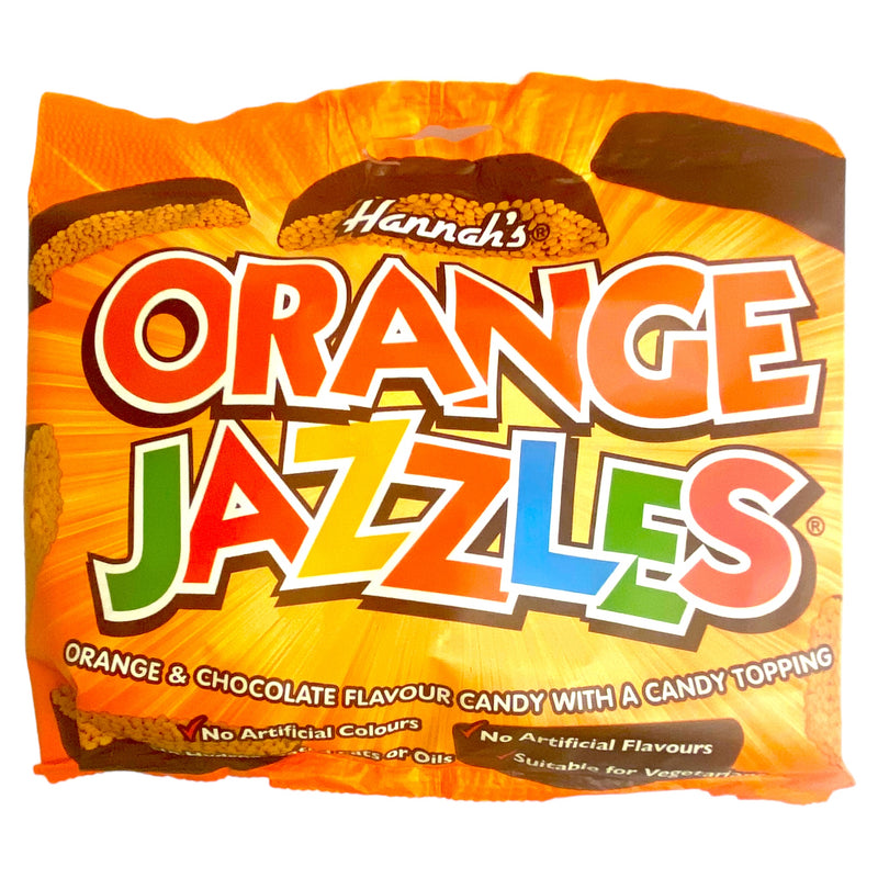 Hannahs Orange Jazzles 140g