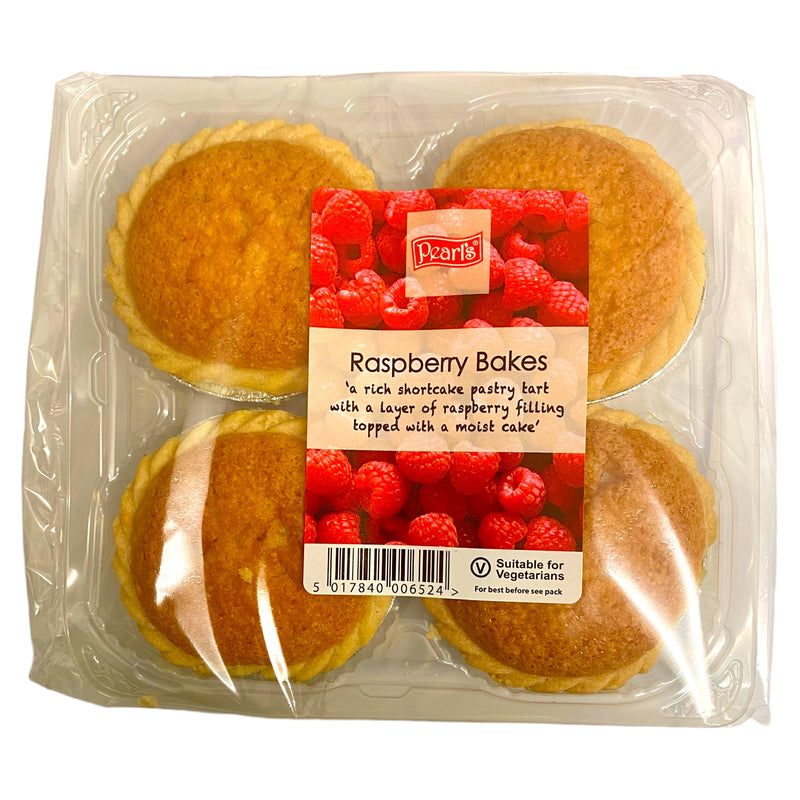 Pearls Raspberry Bakes 4pk