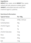 Wholemeal Long Baguette