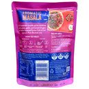 Aromatic Masala spice packet with text and images on a white background