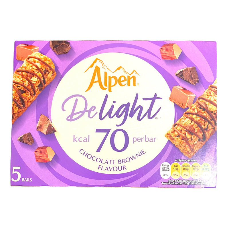 Alpen Delight Chocolate Brownie Flavour 5pk
