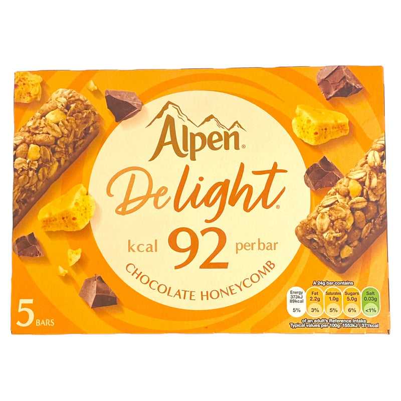 Alpen Chocolate Honeycomb 120g