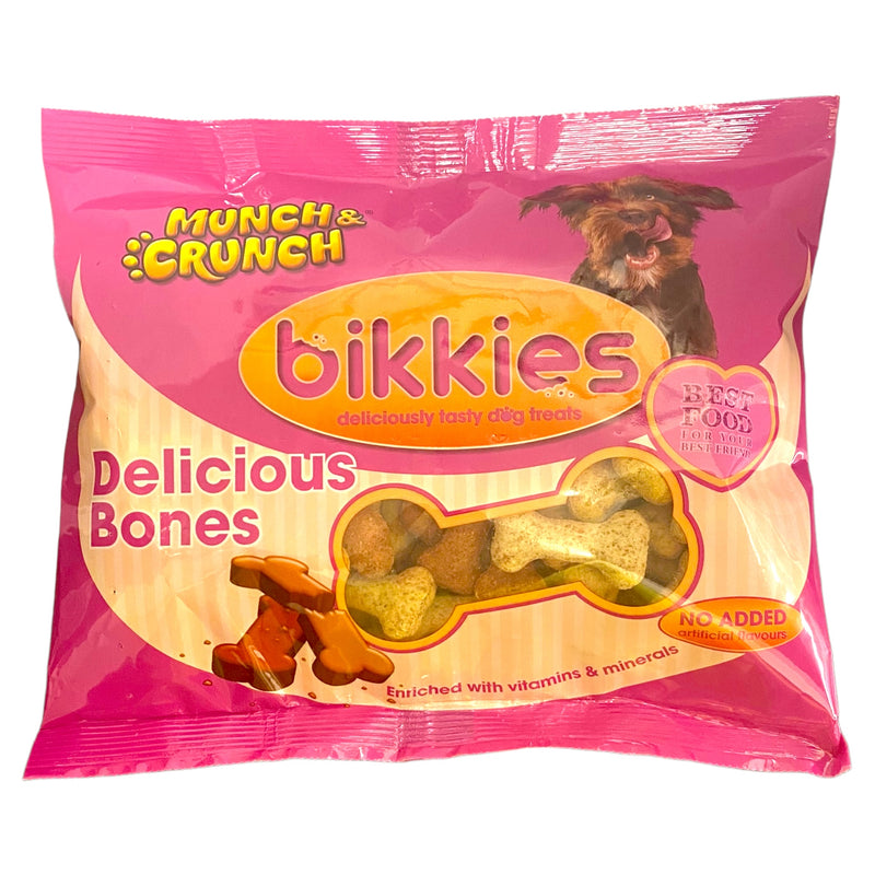 Munch & Crunch Bikkies Delicious Bones 350g