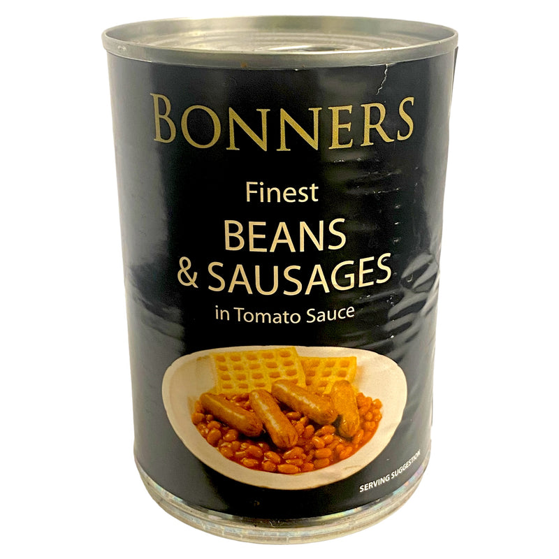 Bonners Finest Beans & Sausages in Tomato Sauce 395g